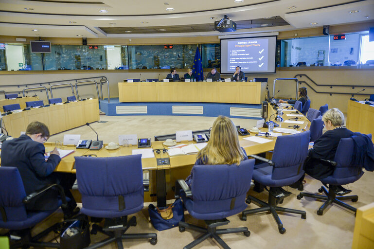 Photo 37 : IMCO Working Group on Digital Single Market