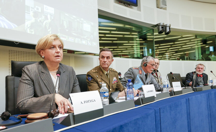 Fotografija 17: SEDE Exchange of views with the Commanding General of Eurocorps