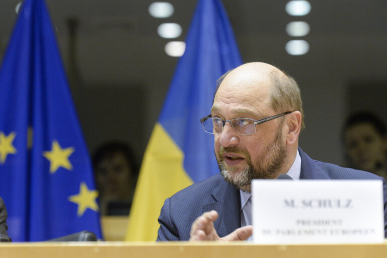 Fotografija 10: Ukraine Week at the European Parliament - High-level conference EP - Verkhovna RADA of Ukraine on capacity building for reform.  Opening.