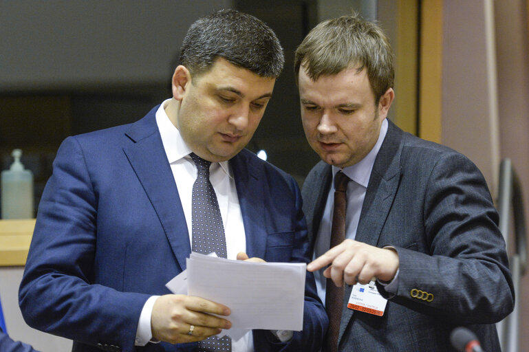 Fotografija 19: Ukraine Week at the European Parliament - High-level conference EP - Verkhovna RADA of Ukraine on capacity building for reform.  Opening.