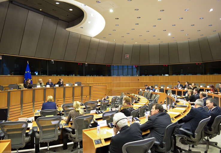 Fotografija 3: Meeting of the EP-Israel delegation