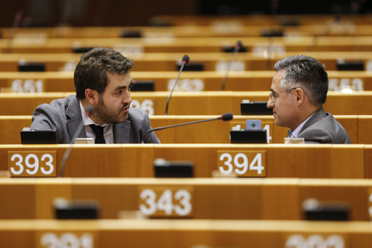 Fotografie 1: Plenary session week 8 2016. Joint debate - European Semester 2016:  - Annual Growth Survey 2016 Report: Joao Rodrigues  - European Semester for economic policy coordination: employment and social aspects in the Annual  Growth Survey 2016 - Report: Ribeiro   - Single Market governance within the European Semester 2016 - Report: Stihler (A8-0017/2016)   - Commission decision adopted on the European Semester package, including country reports -  Commission statement