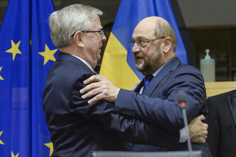 Fotografija 20: Ukraine Week at the European Parliament - High-level conference EP - Verkhovna RADA of Ukraine on capacity building for reform.  Opening.