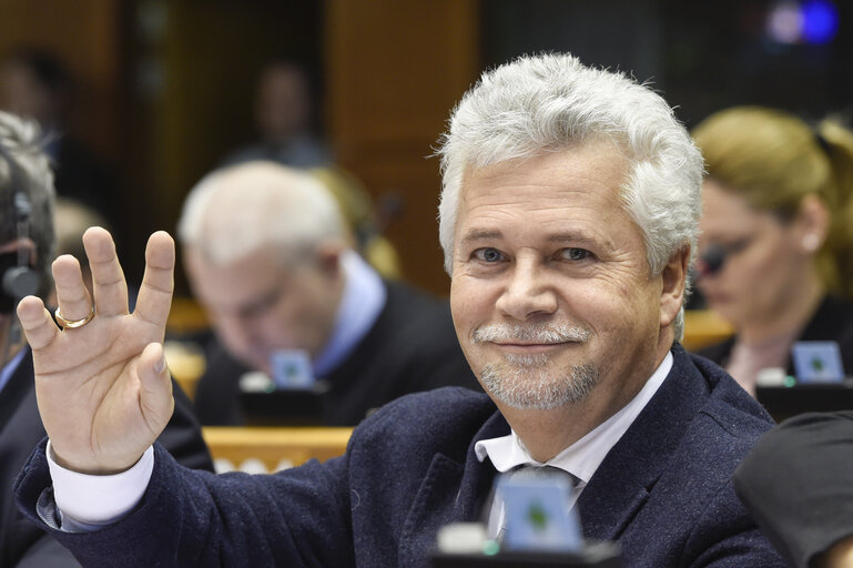 Photo 4: Dieter- Lebrecht KOCH in Plenary session in Brussels - Week 08  2016