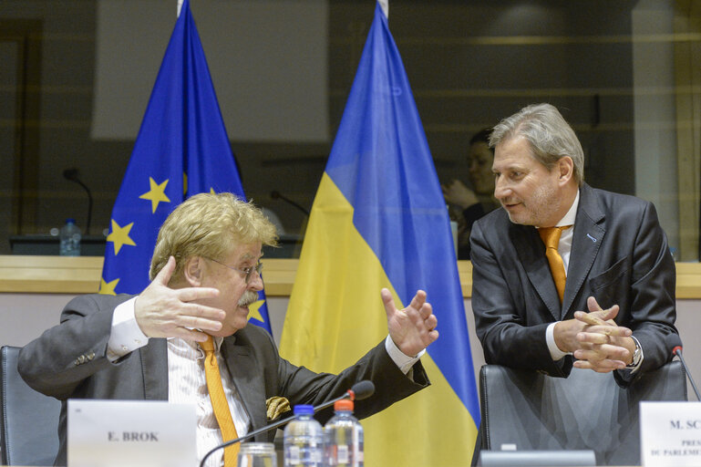 Fotografija 23: Ukraine Week at the European Parliament - High-level conference EP - Verkhovna RADA of Ukraine on capacity building for reform.  Opening.