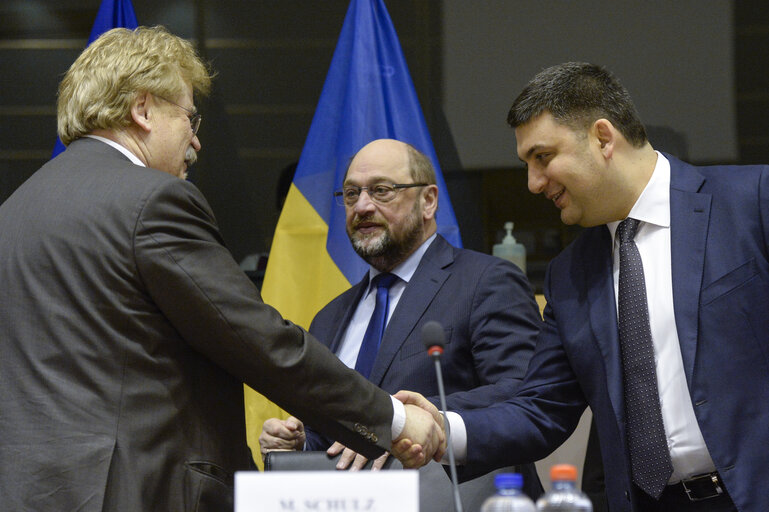 Fotografija 21: Ukraine Week at the European Parliament - High-level conference EP - Verkhovna RADA of Ukraine on capacity building for reform.  Opening.