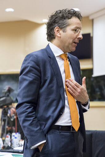 Photo 14: ECON Committee meeting in the Presence of the Dutch Minister for Finance