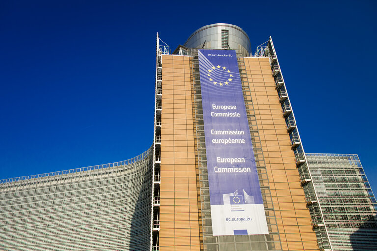 Fotografi 2: European Commission building in Brussels