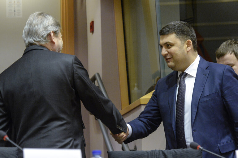 Fotografija 22: Ukraine Week at the European Parliament - High-level conference EP - Verkhovna RADA of Ukraine on capacity building for reform.  Opening.