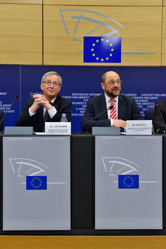 Fotografi 21: Press conference to announce the new President of the European Commission