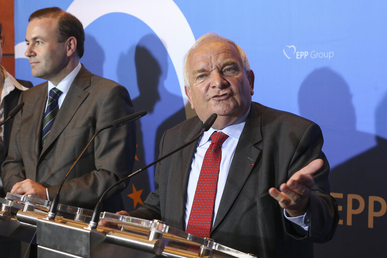 Press point by Joseph DAUL and Manfred WEBER, new EPP group leader