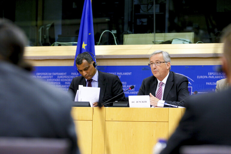 Foto 12: President-designate of the European Commission meets with ECR group