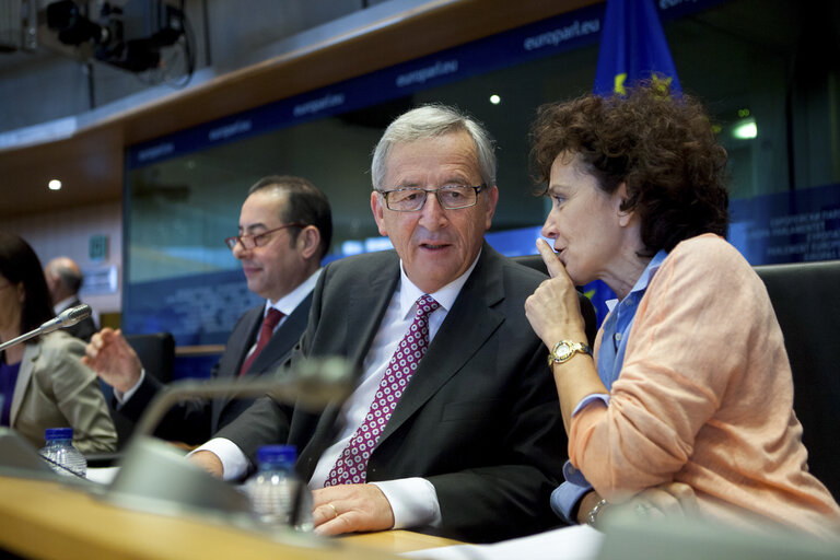 Fotografie 14: President-designate of the European Commission meets with S&D group