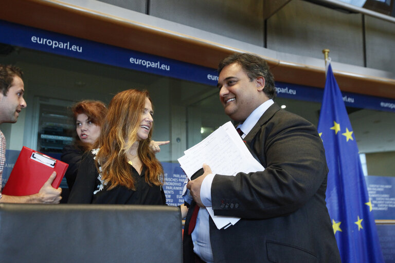 Fotografia 3: Constitutive LIBE committee meeting - Election of chairs and vice-chairs