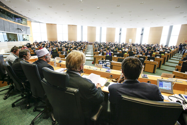 Fotografija 1: AFET Committee meeting with the Grand Mufti of Egypt