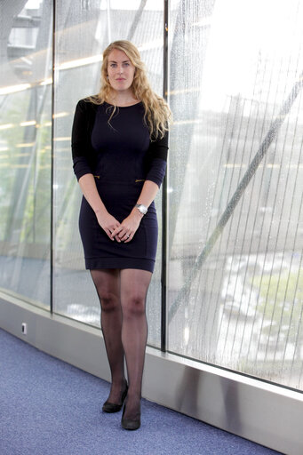 Valokuva 18: MEP Vicky MAEIJER at the European Parliament in Brussels