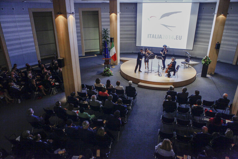 Photo 2 : Concert organized by the Italian Presidency of the Council of the European Union in honour of the new European Parliament