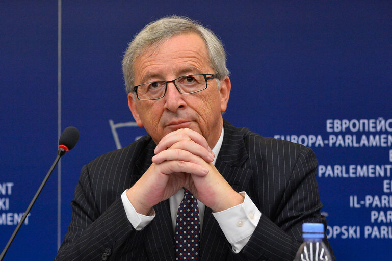 Foto 22: Press conference to announce the new President of the European Commission