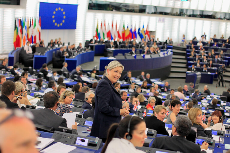 Fotografija 10: Plenary session week 29 -2014  Jean Claude JUNCKER is elected as new EC President