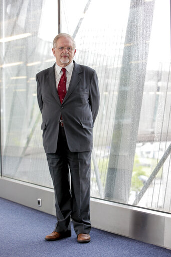 Valokuva 6: MEP Hans JANSEN at the European Parliament in Brussels