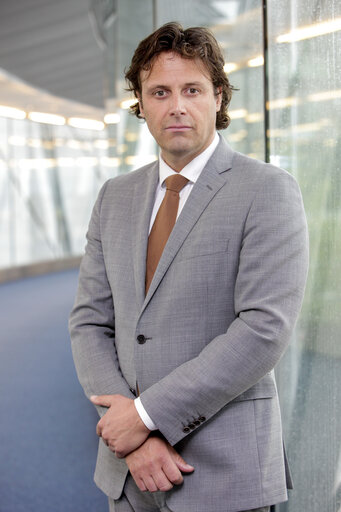 Valokuva 16: MEP Olaf STUGER at the European Parliament in Brussels