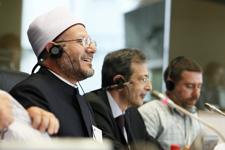 Fotografija 3: AFET Committee meeting with the Grand Mufti of Egypt