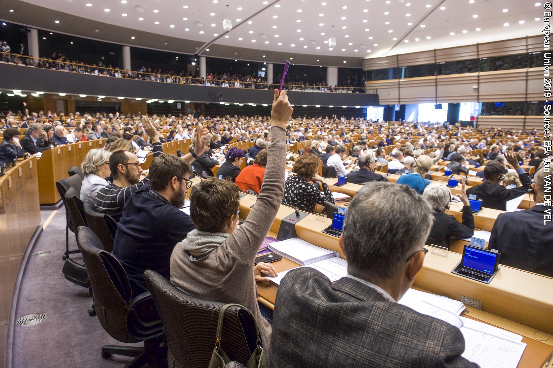 Valokuva 8: Plenary session - VOTES followed by explanations of votes