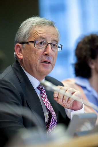 Fotografie 6: President-designate of the European Commission meets with S&D group