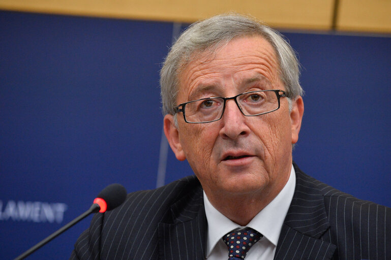 Fotografija 12: Press conference to announce the new President of the European Commission