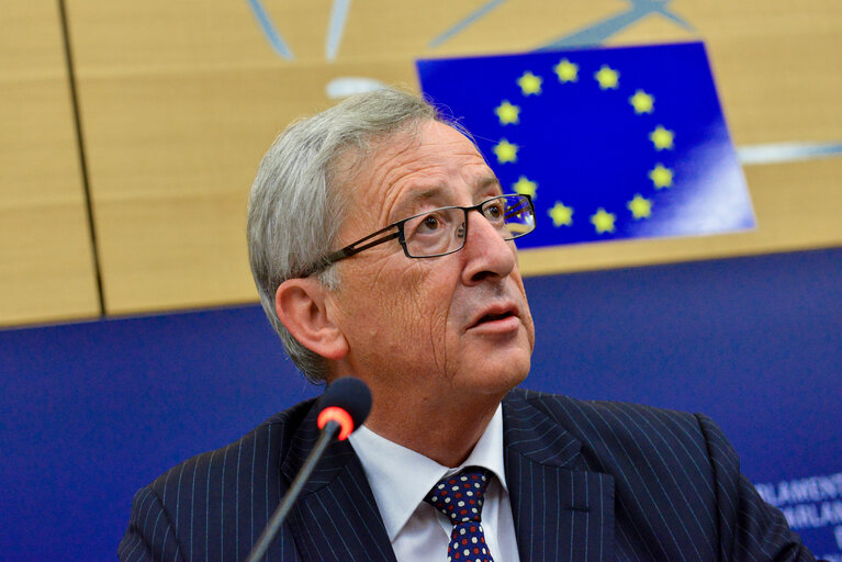 Fotografija 16: Press conference to announce the new President of the European Commission