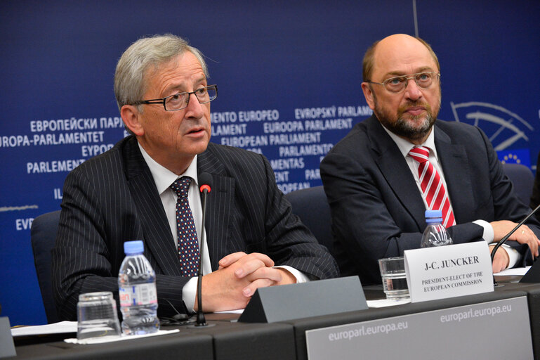 Fotografie 14: Press conference to announce the new President of the European Commission