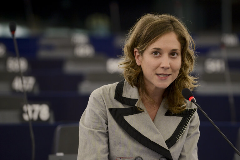 Fotografi 31: Plenary session week 38 2014 in Strasbourg - EU response to the Ebola outbreak