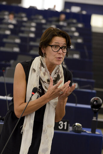 Fotografi 12: Plenary session week 38 2014 in Strasbourg - EU response to the Ebola outbreak