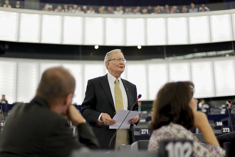 Fotogrāfija 24: Plenary session week 38 2014 in Strasbourg - Situation in Ukraine and state of play of EU-Russia relations  Statement by the Vice-President of the Commission/High Representative of the Union for Foreign Affairs and Security Policy