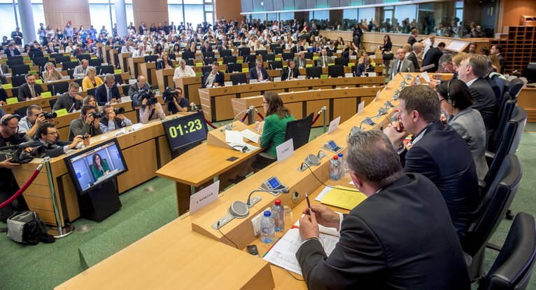 Fotografi 27: Hearing of the Commissioner dersignate for Trade - INTA