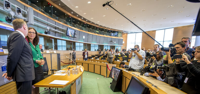 Fotografi 36: Hearing of the Commissioner dersignate for Trade - INTA