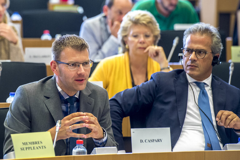 Fotografi 23: Hearing of the Commissioner dersignate for Trade - INTA