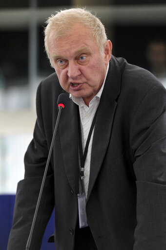 Fotografia 15: Plenary session week 38 2014 in Strasbourg - EU-Ukraine association agreement, with the exception of the treatment of third country nationals legally employed as workers in the territory of the other party