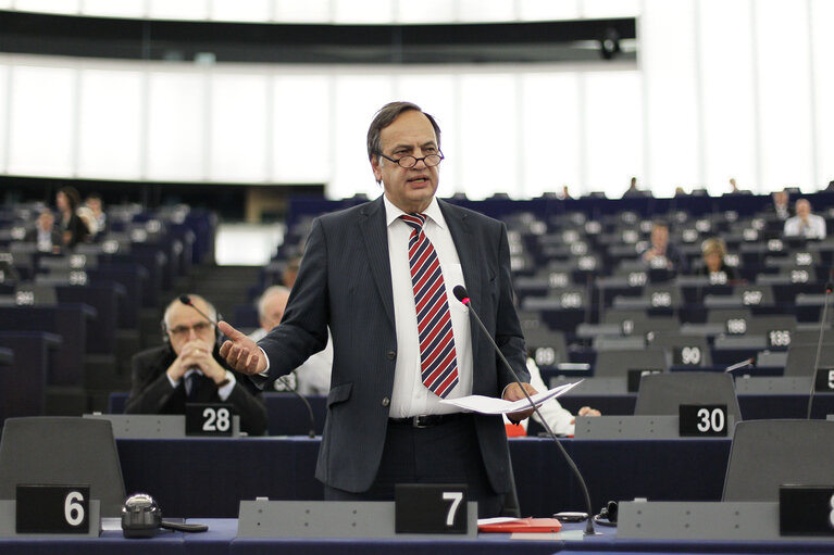 Fotogrāfija 44: Plenary session week 38 2014 in Strasbourg - Situation in Ukraine and state of play of EU-Russia relations  Statement by the Vice-President of the Commission/High Representative of the Union for Foreign Affairs and Security Policy