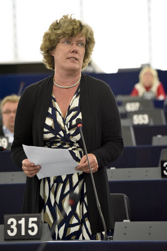 Nuotrauka 27: Plenary session week 38 2014 - Digital single market  Commission statement