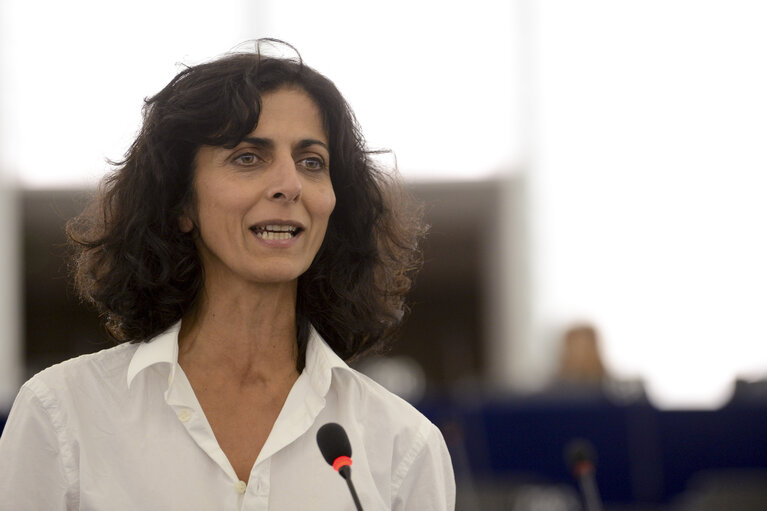 Fotografi 23: Plenary session week 38 2014 in Strasbourg - EU response to the Ebola outbreak