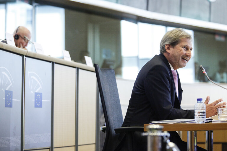 Foto 41: Hearing of Commissioner-designate for European Neighbourhood Policy and Enlargement Negotiations - AFET