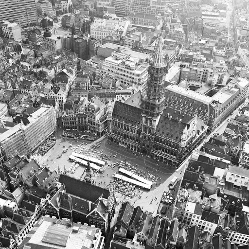 Fotagrafa 15: Aerial view of the City of Brussels