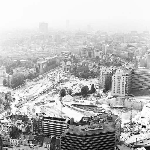 Fotagrafa 18: Aerial view of the City of Brussels