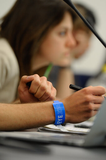 Photo 4: European Youth Event 2014 in Strasbourg Yo!Fest EYE  ' EU 2021-2027 - Outlook for a sustainable budget '