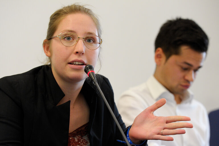 Photo 7: European Youth Event 2014 in Strasbourg Yo!Fest EYE  ' EU 2021-2027 - Outlook for a sustainable budget '