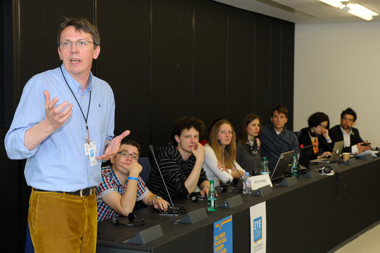 Photo 19: European Youth Event 2014 in Strasbourg Yo!Fest EYE  ' EU 2021-2027 - Outlook for a sustainable budget '