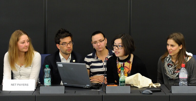 Photo 10: European Youth Event 2014 in Strasbourg Yo!Fest EYE  ' EU 2021-2027 - Outlook for a sustainable budget '