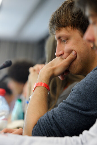 Photo 3: European Youth Event 2014 in Strasbourg Yo!Fest EYE  ' EU 2021-2027 - Outlook for a sustainable budget '