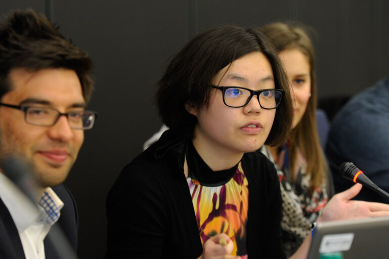 Photo 12: European Youth Event 2014 in Strasbourg Yo!Fest EYE  ' EU 2021-2027 - Outlook for a sustainable budget '